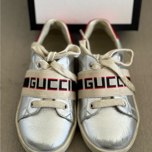 Gucci Ace Sneakers Toddler size 25 (9 Toddler) - Picture 8 of 12